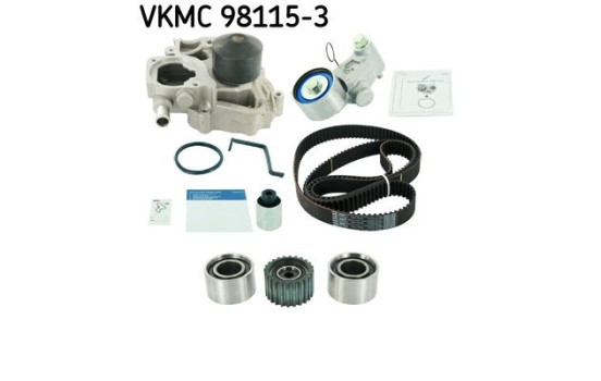 Vattenpump + kamremsats VKMC 98115-3 SKF