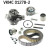 Vattenpump + kamremssats VKMC 01278-2 SKF, miniatyr 2