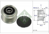 Frihjulskoppling, generator 535021910 Ina