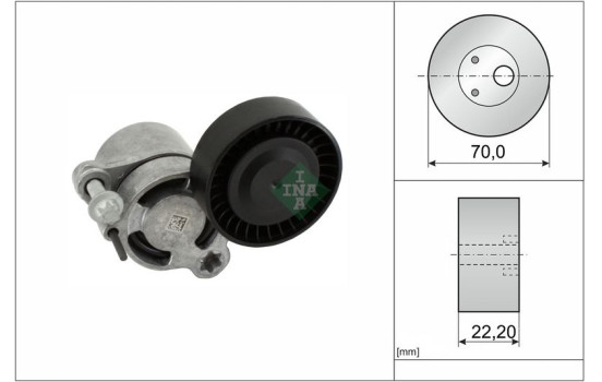 Remspännare, Poly-V-rem 534 1006 10 Ina