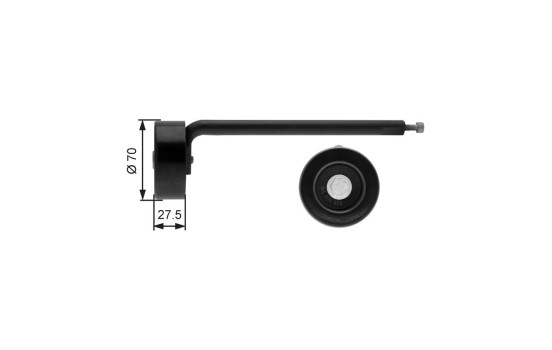 Remsträckare, flerspårsrem DriveAlign® T39088 Gates