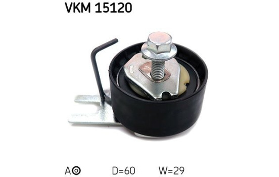 Spännhjul, kamrem VKM 15120 SKF