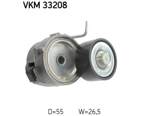 Spännremskiva, Poly kilrem VKM 33208 SKF