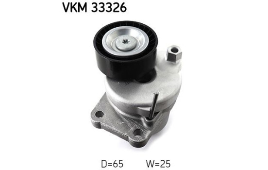 Spännremskiva, Poly kilrem VKM 33326 SKF