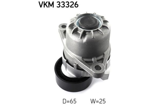 Spännremskiva, Poly kilrem VKM 33326 SKF, bild 2