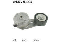 Spännremskiva, Poly kilrem VKMCV 51004 SKF