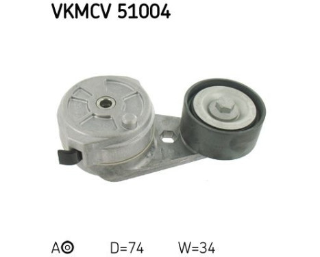 Spännremskiva, Poly kilrem VKMCV 51004 SKF