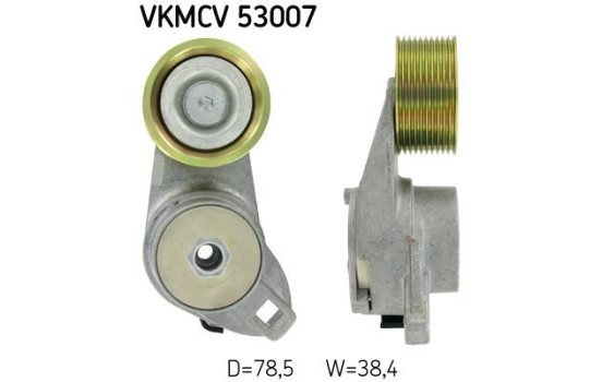 Spännremskiva, Poly kilrem VKMCV 53007 SKF