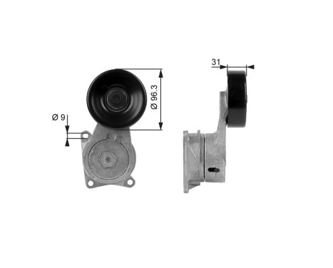 Spännrulle, aggregatrem DriveAlign® T38170 Gates
