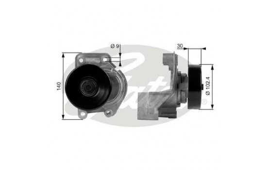 Spännrulle, aggregatrem DriveAlign® T38173 Gates