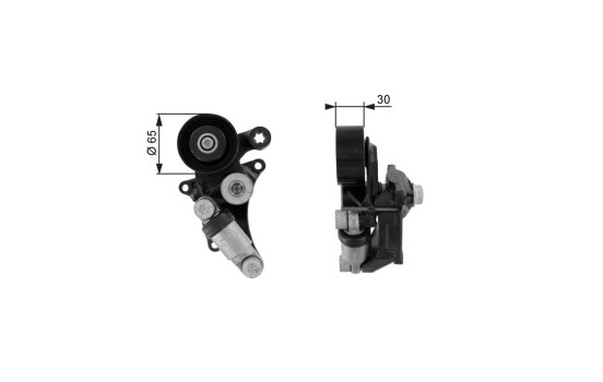 Spännrulle, aggregatrem DriveAlign® T38305 Gates