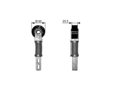 Spännrulle, aggregatrem DriveAlign® T38355 Gates