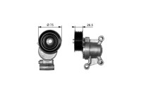 Spännrulle, aggregatrem DriveAlign® T38357 Gates