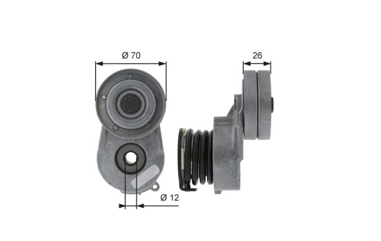 Spännrulle, aggregatrem DriveAlign® T38496 Gates