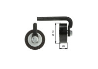 Spännrulle, aggregatrem DriveAlign® T39012 Gates