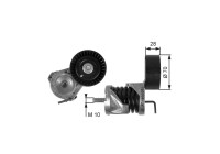 Spännrulle, aggregatrem DriveAlign® T39085 Gates