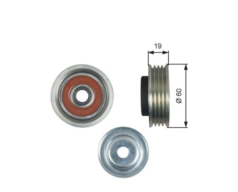 Spännrulle, aggregatrem DriveAlign® T39181 Gates