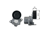 Spännrulle, aggregatrem DriveAlign® T39197 Gates