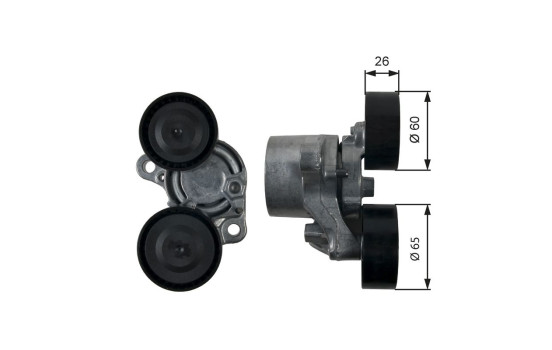 Spännrulle, aggregatrem DriveAlign® T39199 Gates