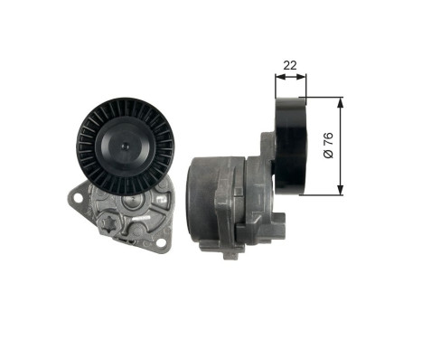 Spännrulle, aggregatrem DriveAlign® T39217 Gates