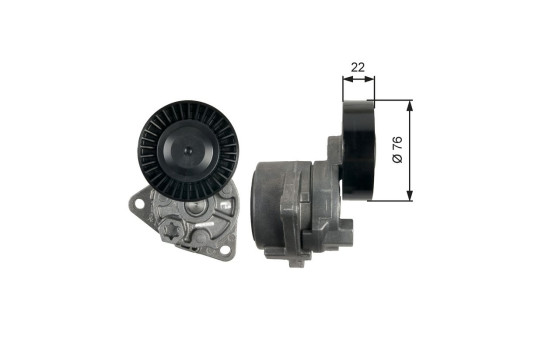 Spännrulle, aggregatrem DriveAlign® T39217 Gates