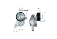 Spännrulle, aggregatrem DriveAlign® T39279 Gates