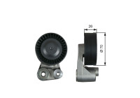 Spännrulle, aggregatrem DriveAlign® T39347 Gates