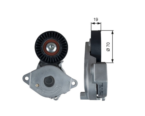 Spännrulle, aggregatrem DriveAlign® T39355 Gates