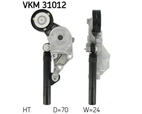 Spännrulle, aggregatrem VKM 31012 SKF
