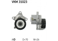 Spännrulle, aggregatrem VKM 31023 SKF