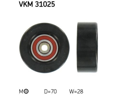 Spännrulle, aggregatrem VKM 31025 SKF