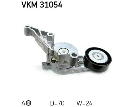 Spännrulle, aggregatrem VKM 31054 SKF