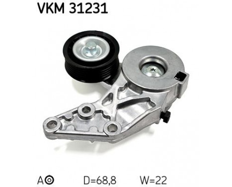 Spännrulle, aggregatrem VKM 31231 SKF