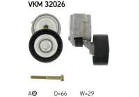 Spännrulle, aggregatrem VKM 32026 SKF