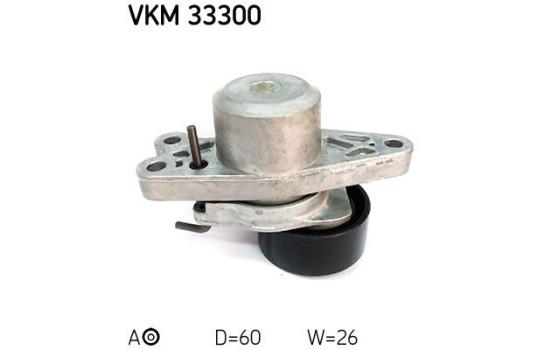 Spännrulle, aggregatrem VKM 33300 SKF, bild 2
