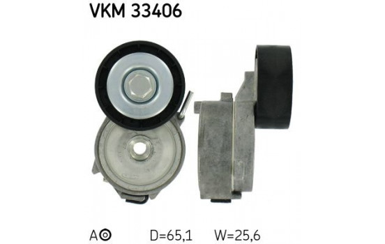 Spännrulle, aggregatrem VKM 33406 SKF