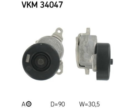 Spännrulle, aggregatrem VKM 34047 SKF