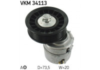 Spännrulle, aggregatrem VKM 34113 SKF