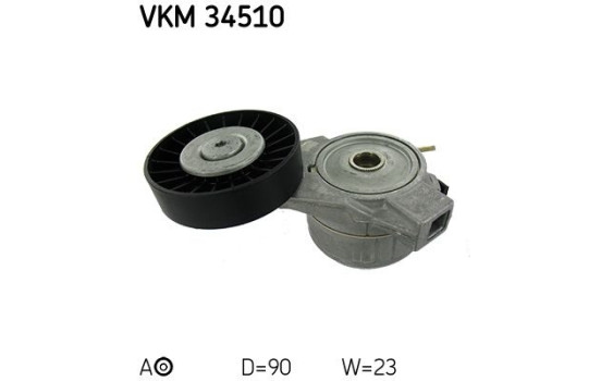 Spännrulle, aggregatrem VKM 34510 SKF