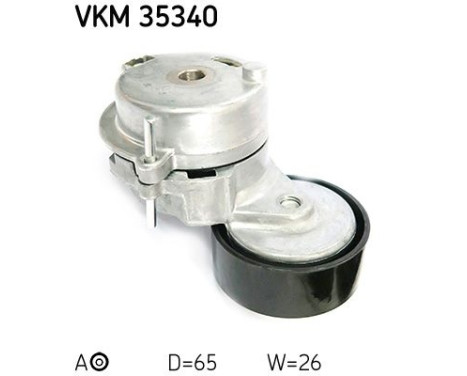 Spännrulle, aggregatrem VKM 35340 SKF, bild 2