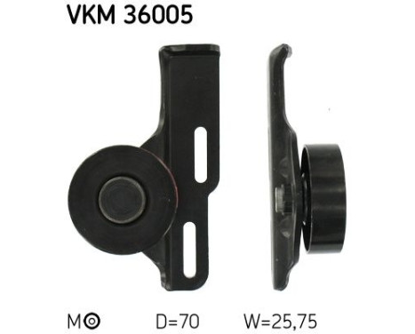Spännrulle, aggregatrem VKM 36005 SKF