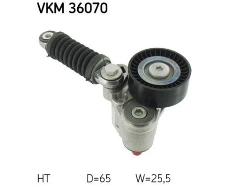 Spännrulle, aggregatrem VKM 36070 SKF