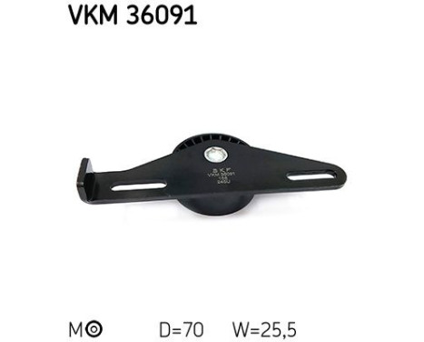 Spännrulle, aggregatrem VKM 36091 SKF, bild 2
