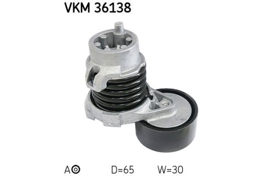 Spännrulle, aggregatrem VKM 36138 SKF, bild 2