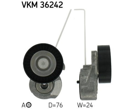 Spännrulle, aggregatrem VKM 36242 SKF