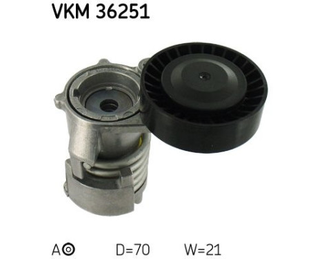 Spännrulle, aggregatrem VKM 36251 SKF