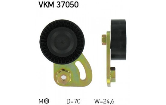 Spännrulle, aggregatrem VKM 37050 SKF
