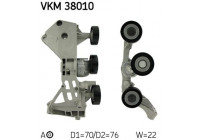 Spännrulle, aggregatrem VKM 38010 SKF