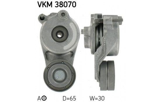 Spännrulle, aggregatrem VKM 38070 SKF