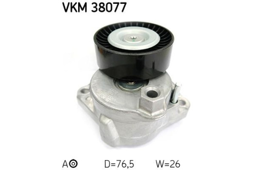 Spännrulle, aggregatrem VKM 38077 SKF